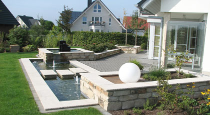 Exklusiver Garten