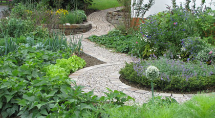 L&auml;ndlicher Garten