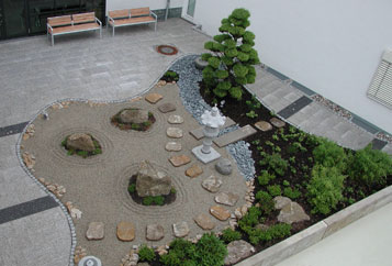 Japanischer Garten am &Auml;rztehaus